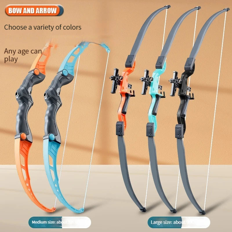 52Cm Kids Archery Bow and Arrow Set - Fun Outdoor Shooting Toy with Target for Boys and Girls - Perfect Gift for Young Archers!