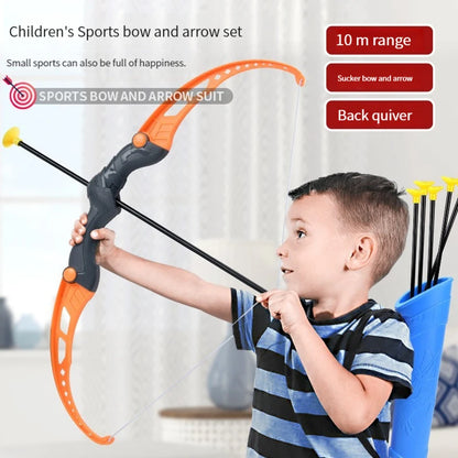 52Cm Kids Archery Bow and Arrow Set - Fun Outdoor Shooting Toy with Target for Boys and Girls - Perfect Gift for Young Archers!